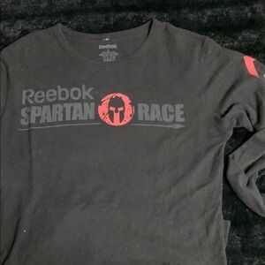 Reebok Men's Black Spartan Race Shirt